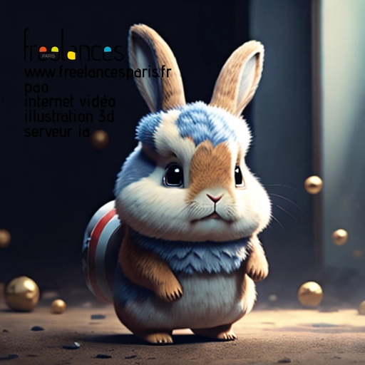 Pao internet vidéo illustration 3d serveur intelligence générative freelance paris studio de création 5T2BIWX0